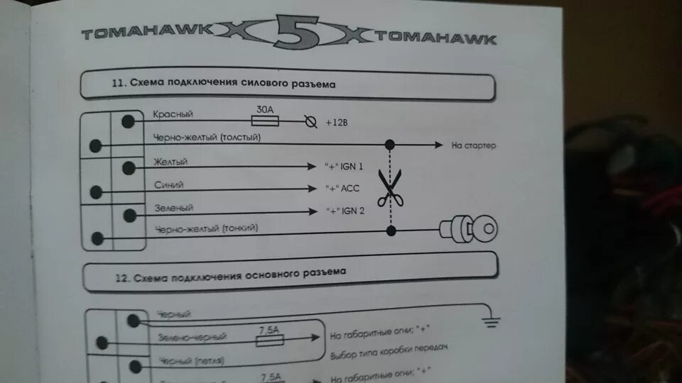 Подключение сигнализации tomahawk x5 Помогите с автосигнализацией! - ГАЗ 3110, 2,3 л, 1999 года аксессуары DRIVE2