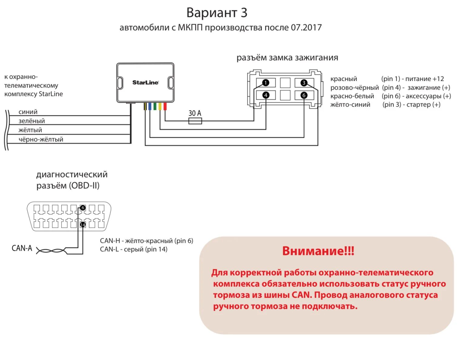 Подключение сигнализации веста Starline E96 bt на lada vesta МКПП 1.6 2019 - Lada Vesta, 1,6 л, 2019 года элект