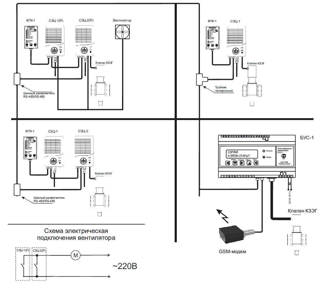 Подключение сикз и о 1 схема Система поквартирного контроля КРИСТАЛЛ-4 - ЧЗПА