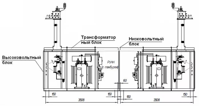 Подключение симметрирующего трансформатора 0 4 0 4 Подземные трансформаторные подстанции и их оборудование