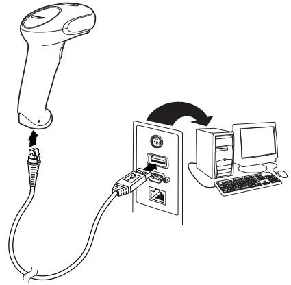 Подключение сканера к компьютеру Honeywell 1450g: инструкция по настройке и эксплуатации сканера - Блог по автома