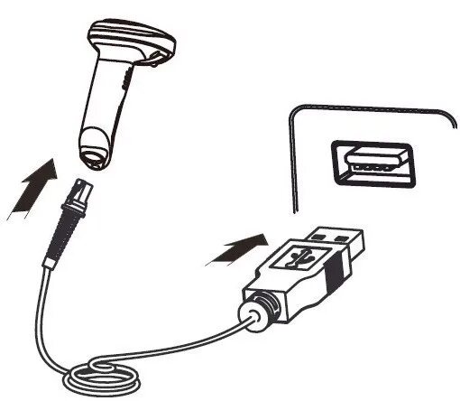 Подключение сканера штрих кода к компьютеру Подключение сканера для считывания штрих-кодов к 1С пошагово Scanberry news