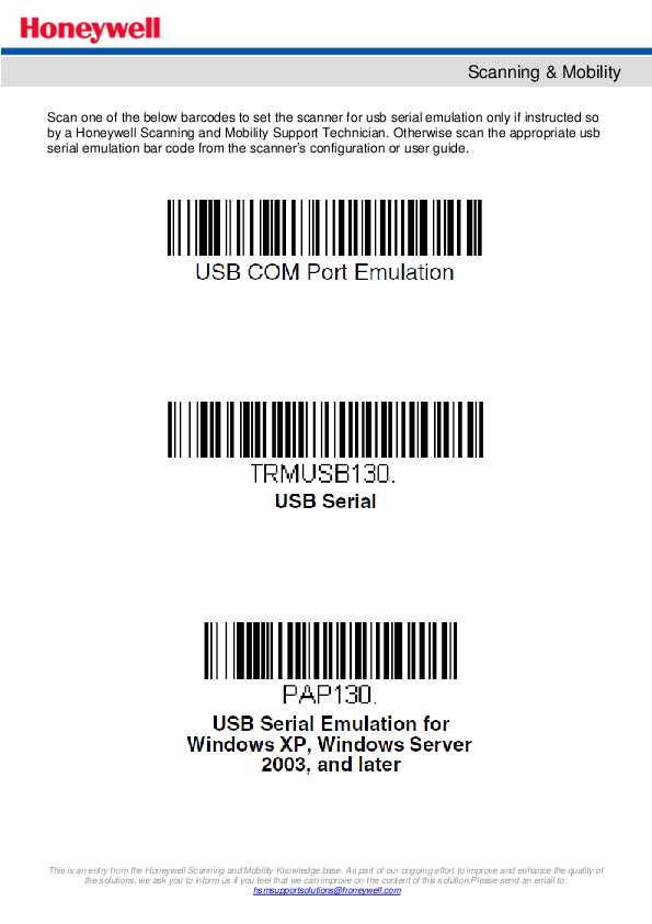 Подключение сканера штрих кода к компьютеру PDF) Honeywell USB Serial Emulation Bar Codes best nexux - Academia.edu