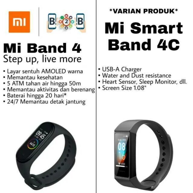 Подключение smart band 4 Xiaomi mi band 4 & mi smart band 4c - original smartband miband 4 BeeCost