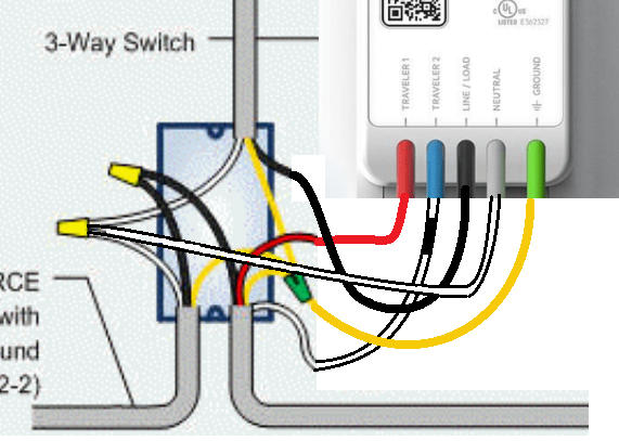 Подключение смарт камер electrical - How to install a Wemo Three-way light switch in this configuration?