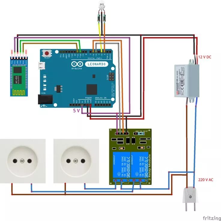 Подключение смарт розетки Умная компьютерная розетка на Arduino своими руками Умный дом, Розетки, Электрон