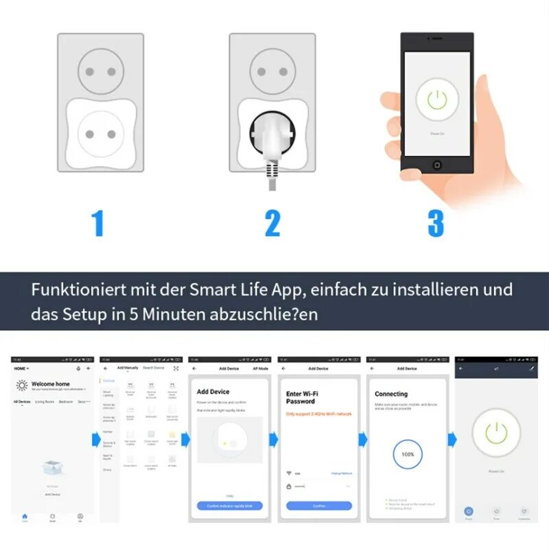 Подключение смарт розетки Умная Wi Fi розетка мобильный телефон таймерный выключатель дистанционное управл