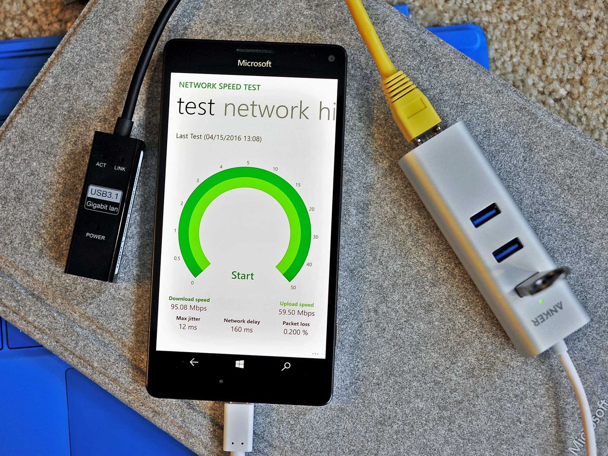 Подключение смартфона к телефону This is your Windows 10 Mobile phone using Ethernet for blazing network speeds W