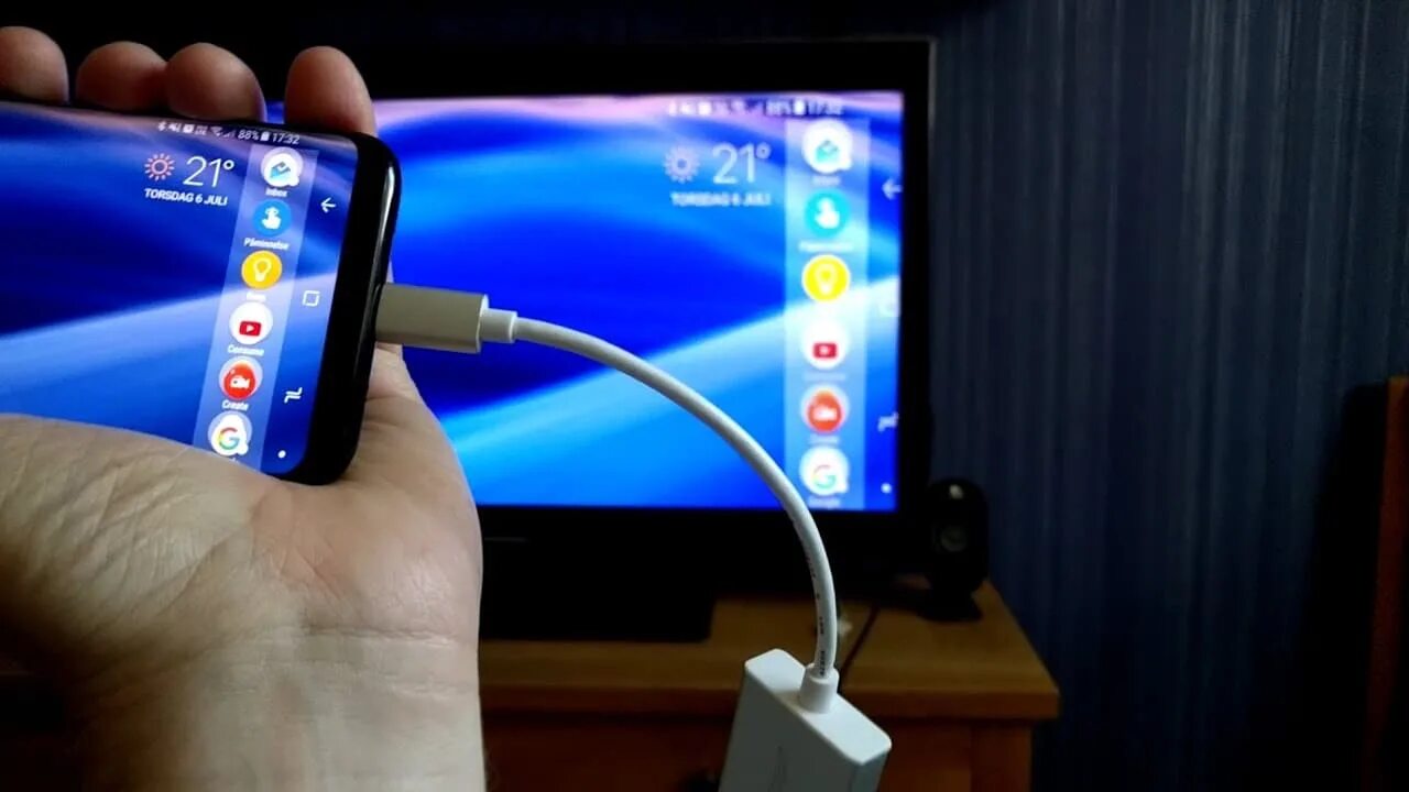 Подключение смартфона к телевизору через usb Как подключить видео с телефона к телевизору