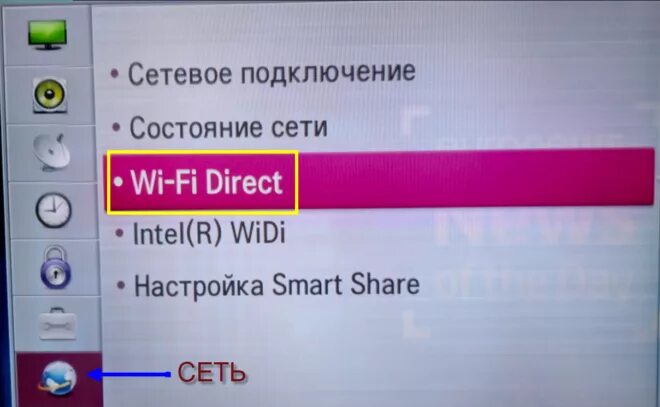 Подключение смартфона к телевизору lg Как подключить телефон или смартфон к телевизору через wi-fi