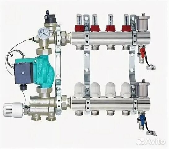 Подключение смесительного узла теплого пола тим Смесительный узел для теплого пола 2-12 отвод купить в Брянске с доставкой Товар