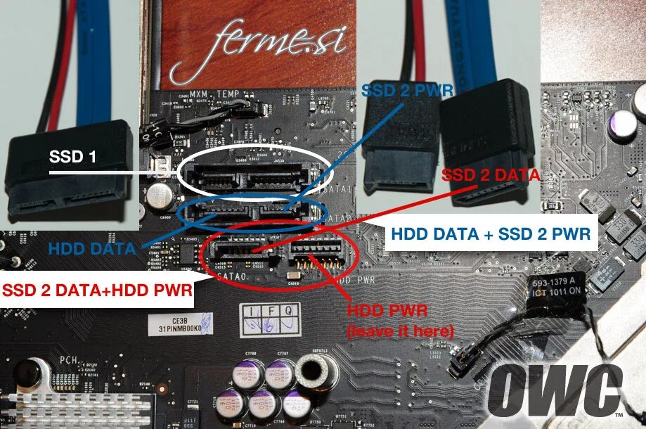 Подключение ssd через sata HOW TO iMac 27" (mid 2011) two SSDs in RAID 0 config + HDD MacRumors Forums