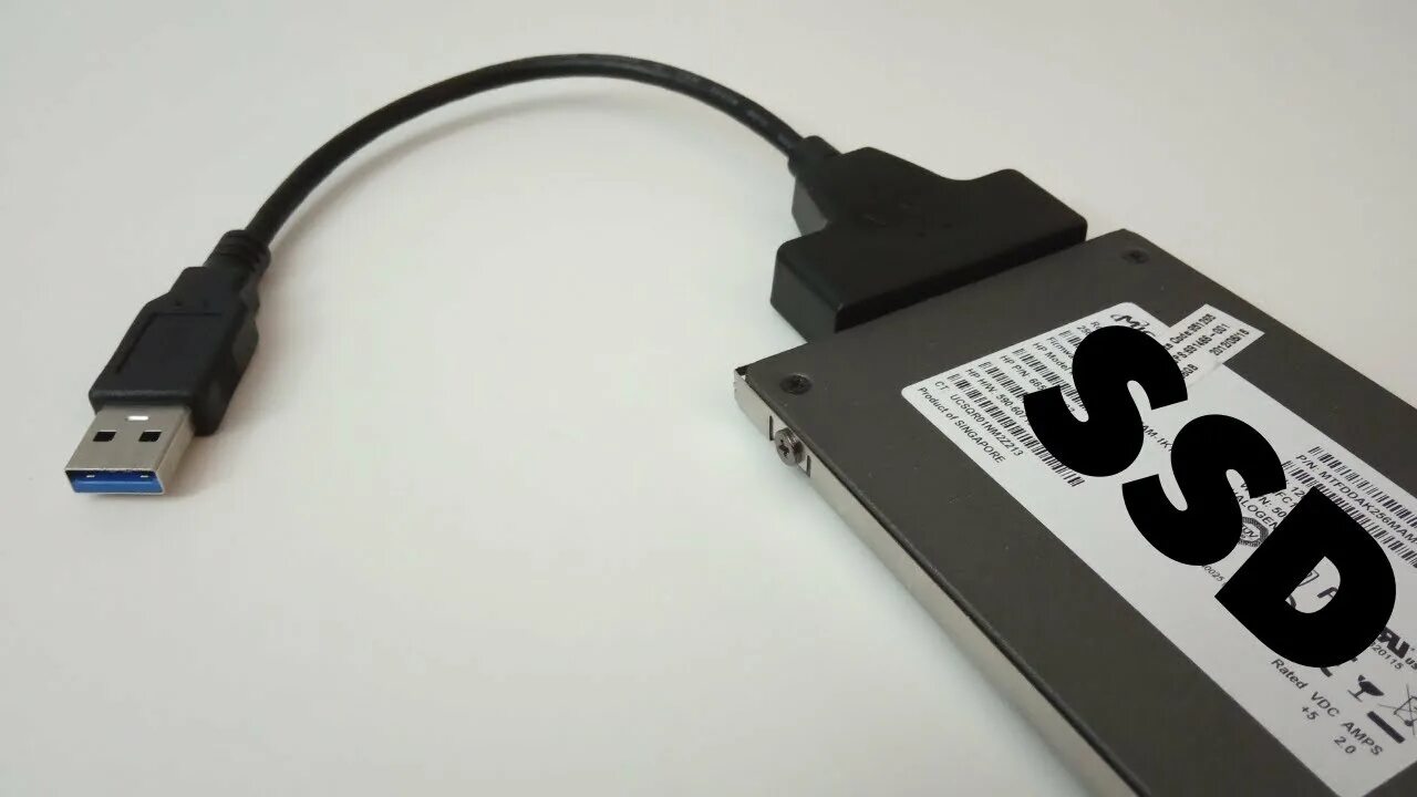 Подключение ssd через usb Connect a SSD to Computers via a Single USB Port - SATA SSD to USB Adapter - You