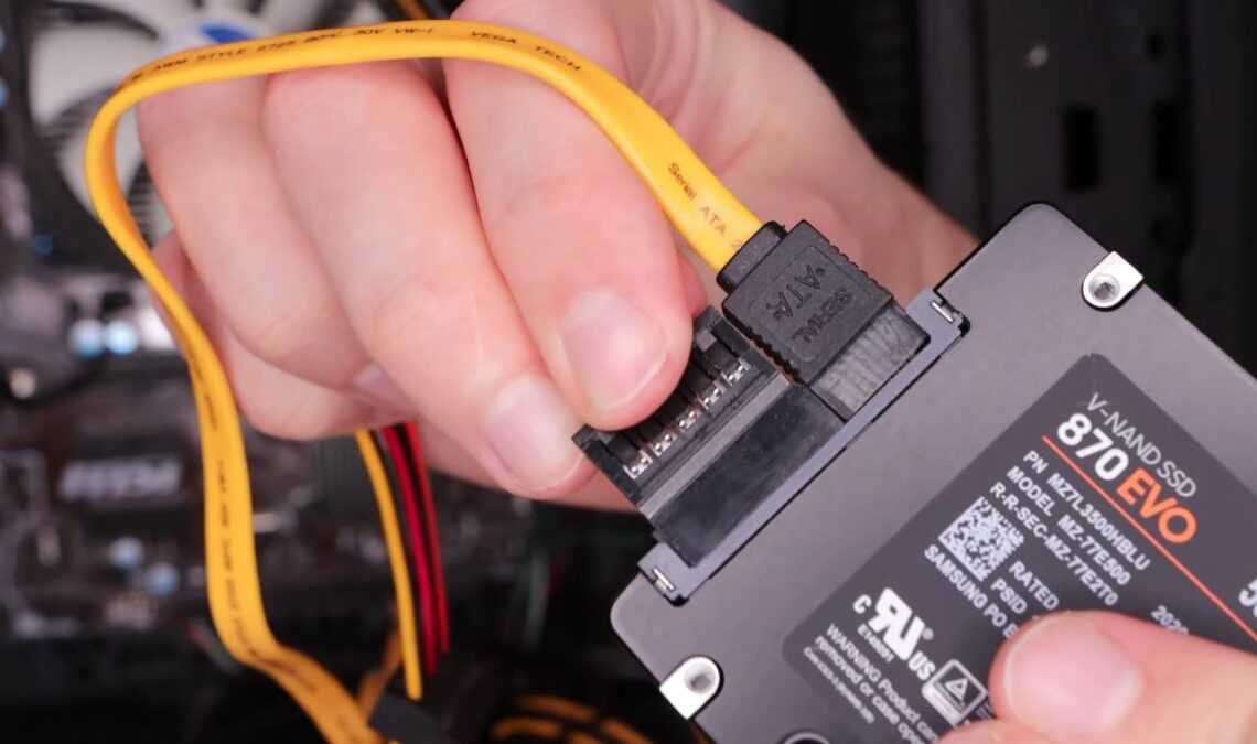 Подключение ссд диска к компьютеру виндовс 10 Как подключить SSD диск к компьютеру или ноутбуку: подробный гайд по установке и