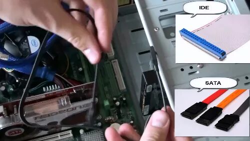 Подключение ssd sata 3 к материнской плате Как подключить два жестких - найдено 86 картинок