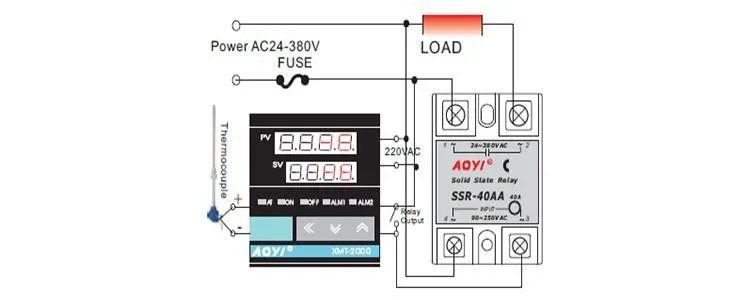 Подключение ssr реле Single Phase Ac Dc Electromechanical Solid State Relays Ssr-25da For Industrial 