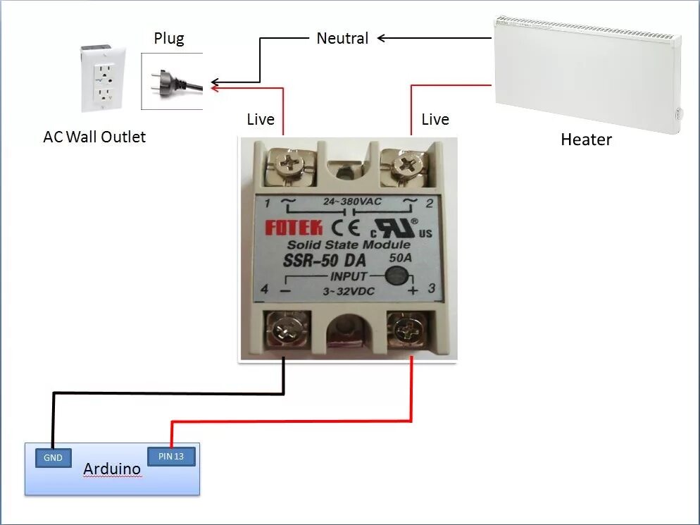 Подключение ssr реле arduino - SSR ticking when controlling heater - Electrical Engineering Stack Exc