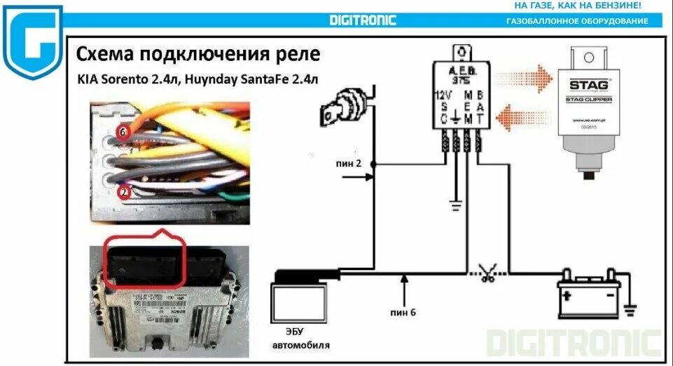 Подключение stag 4 Все что надо знать о реле сброса памяти AEB (AEB 375)! Блог DIGITRONIC Дзен