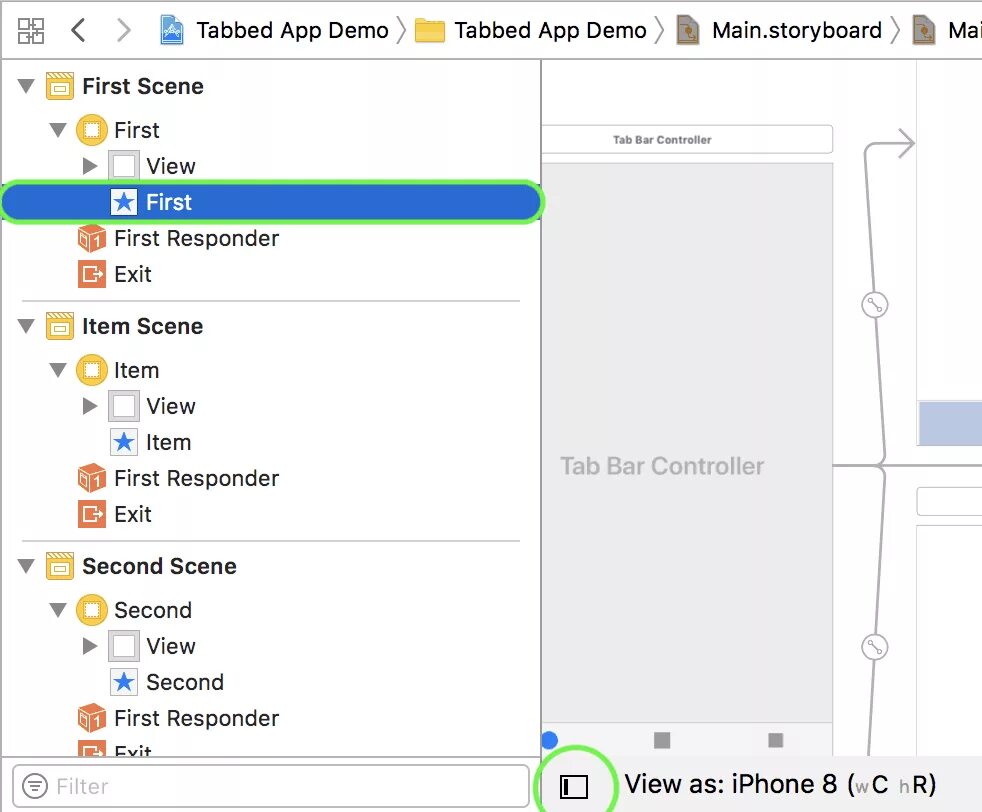 Подключение стандартного телефона Starting an iOS Tab Bar App with UITabBarViewController (Updated 2019) : CodeWit