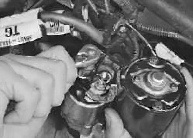 Подключение стартера форд фокус 1 Removal and installation of a starter (Electrical equipment / Battery and altern