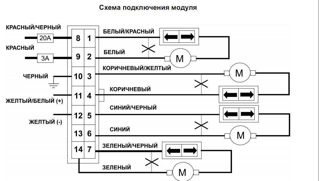 Подключение стекло 3 Доводчик стекла схема Shtampik.com