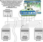 Подключение стекло 3 Орлан извещатель