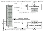 Подключение стекло 3 Стекло 2 подключение