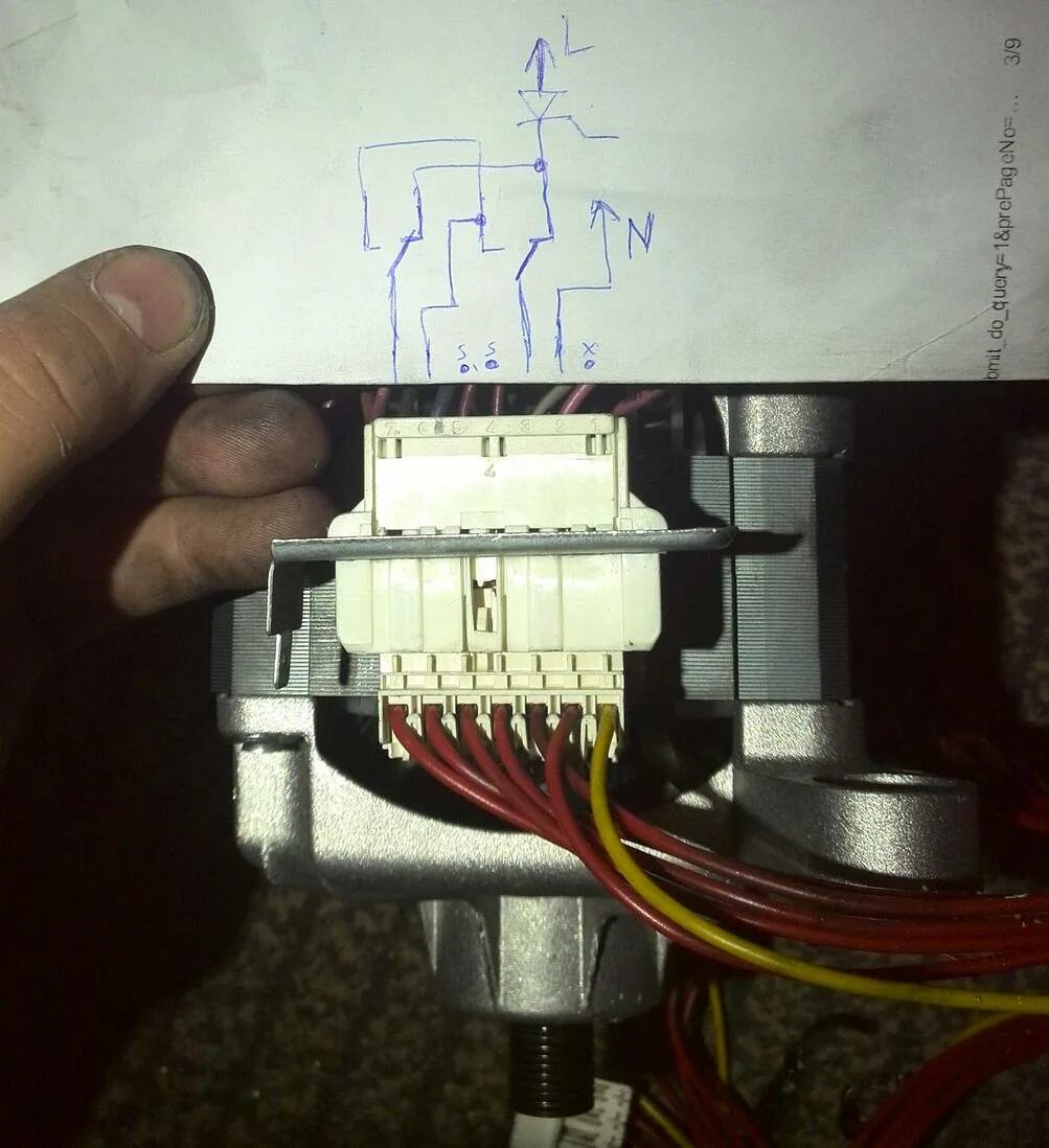 Подключение стиральной двигатель машины 4 провода Мотор от стиральной машины - Страница 2