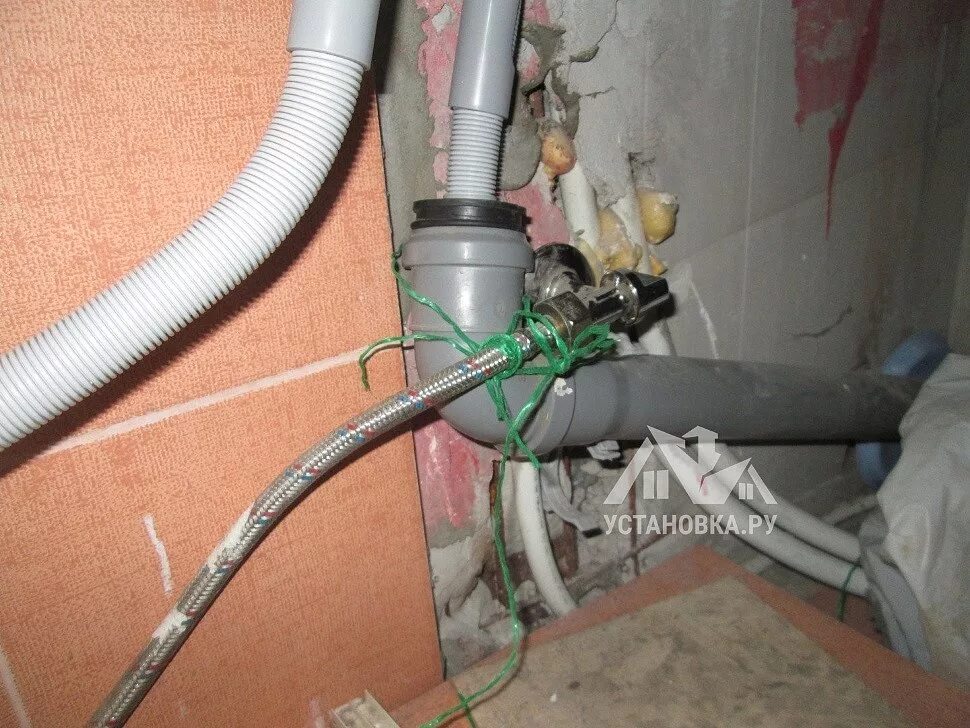 Подключение стиральной машины бош Подключить стиральную машину BOSCH WLG20060OE в ванной комнате - цена: 1300 руб.