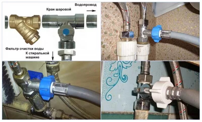 Подключение стиральной машины к водопроводу резьба Как подключить стиральную машину к водопроводу самостоятельно