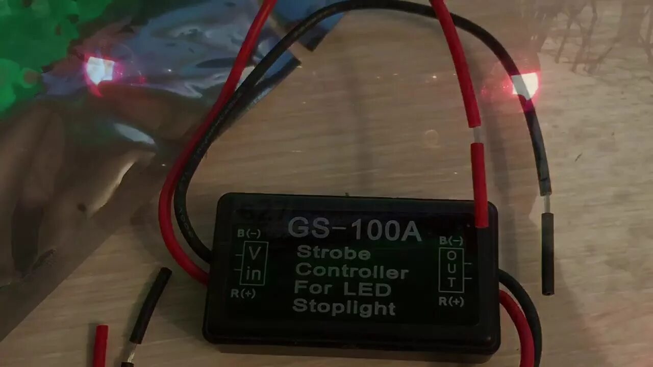 Подключение строб контроллера в задний ход Стоп сигнал - Задний ход - strobe controller - контроллер заднего хода - YouTube