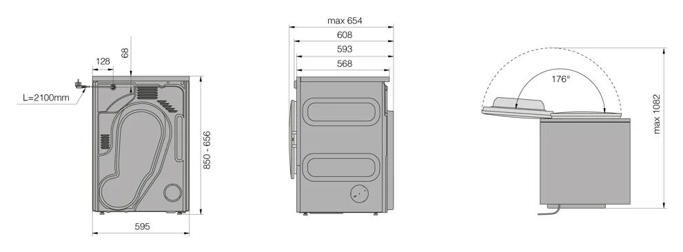 Подключение сушильной машины аско Сушильная машина Asko TDC1773VF.S , купить сушилку asko TDC1773VF.S