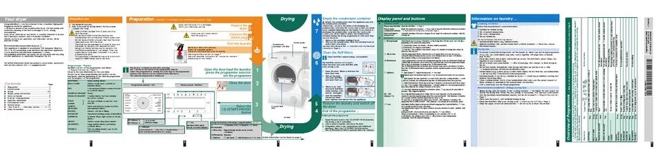 Подключение сушильной машины бош Contents - Gaggenau WT 260100 Instructions For Installation And Use Manual Page 