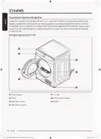 Подключение сушильной машины samsung dv90ta040ae Samsung DV90T8240SH Инструкция по эксплуатации онлайн 115/168