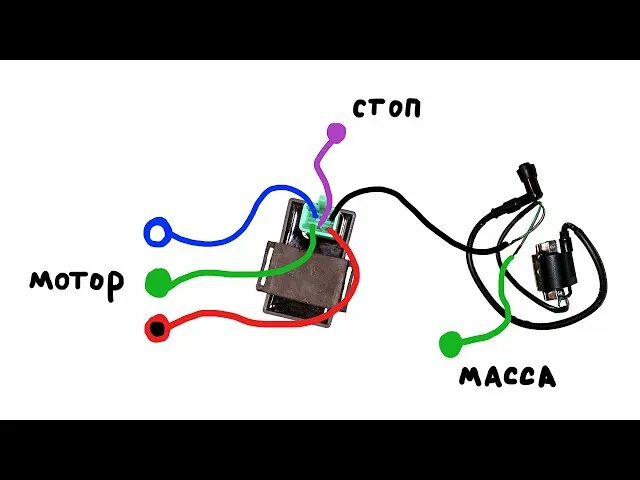 Подключение света на мопеде альфа без аккумулятора Как Выглядит Коммутатор На Мопеде Альфа