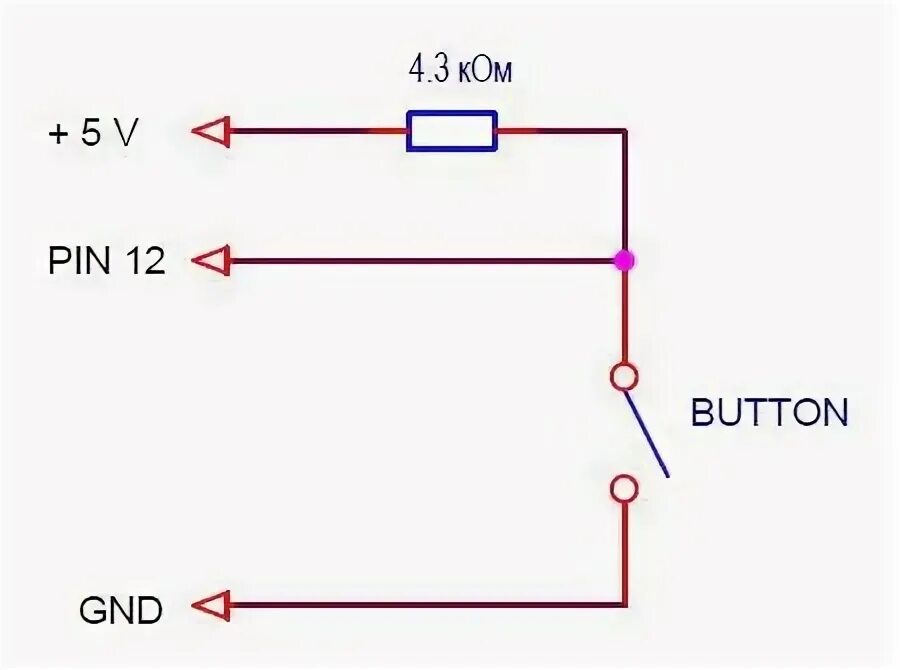 Подключение светодиодной кнопки Схема подключения кнопки Ардуино, Светодиод, Технологии
