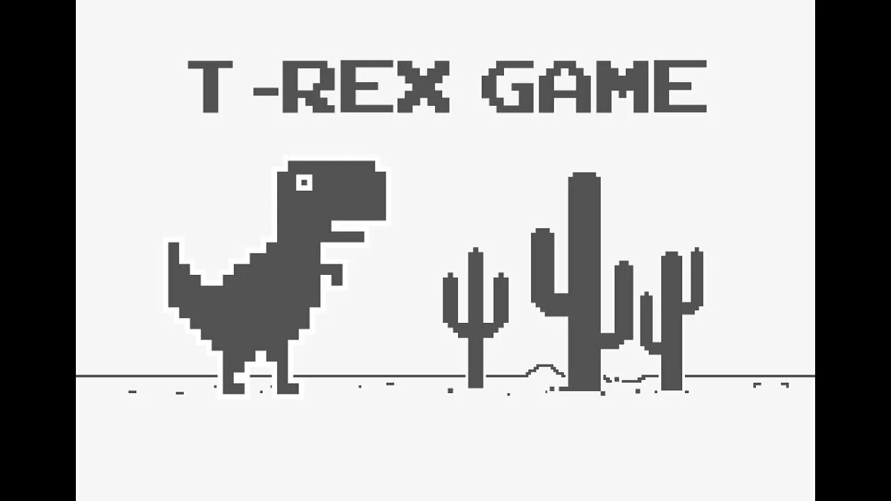 Подключение t rex 2 T-Rex Runner Game Live Stream - YouTube