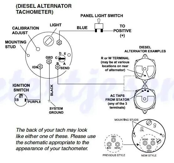 Подключение тахометра дизельный двигатель Схема подключения тахометра на дизельном двигателе