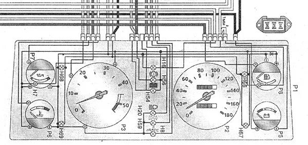 Подключение тахометра на газ 3307 схема Ответы Mail.ru: подскажите на старой газели откуда идет плюс на лампочку зарядки