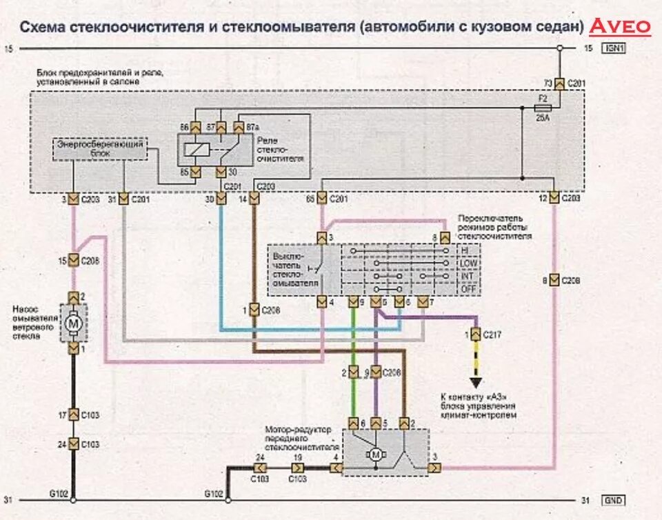 Подключение центрального замка авео т250 Датчик дождя (автоматический режим дворников) - Chevrolet Aveo Sedan (1G), 1,8 л