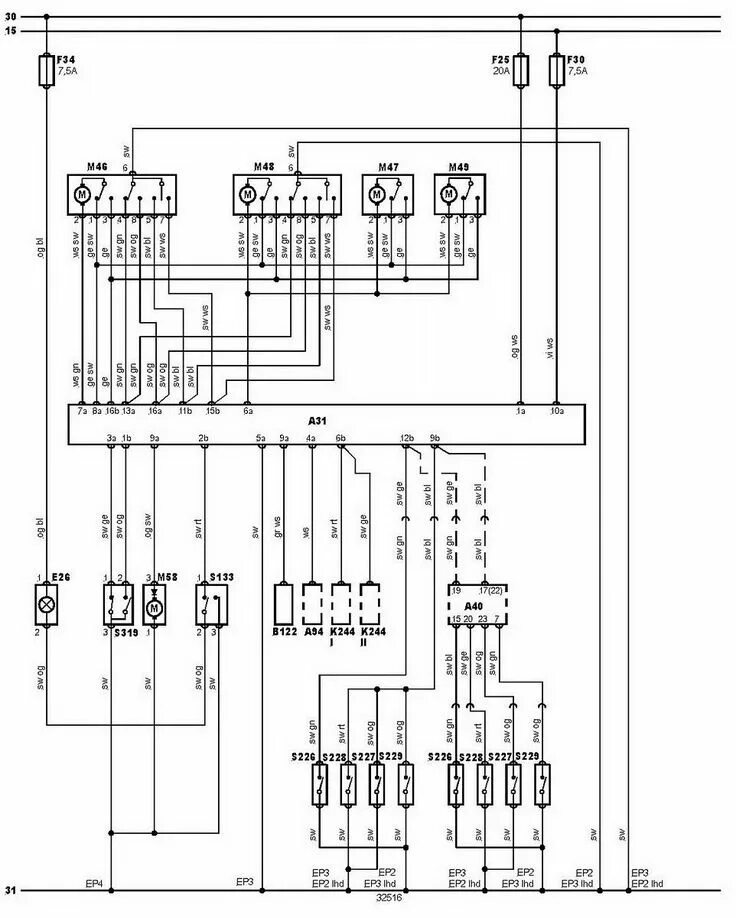 Подключение центрального замка форд фокус 1 Schaltplan zentralverriegelung ford mondeo in 2023 Schaltplan, Zentralverriegelu