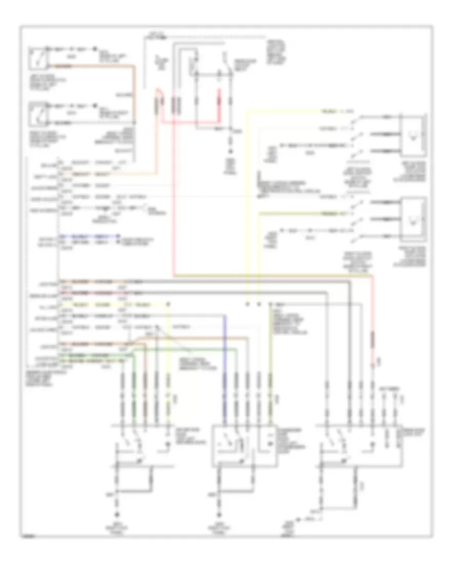 Подключение центрального замка ford transit 2007 год Все схемы для электропроводки Ford Transit Connect Electric 2012 - Wiring diagra