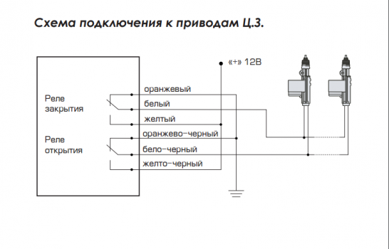 Подключение центрального замка газель Купил блок управления центральным . - вопрос № 2402369 - Авто