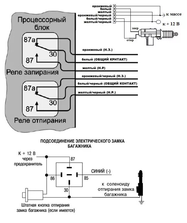 Подключение центрального замка схема без сигнализации Дистанционный центральный замок из китая - Сообщество "Автоэлектрика" на DRIVE2