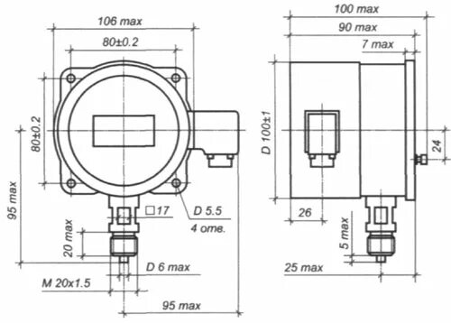 Подключение ци 5003 с датчиком дм5001 ДМ5001*, ДМ5002*, цифровые - подробное описание прибора