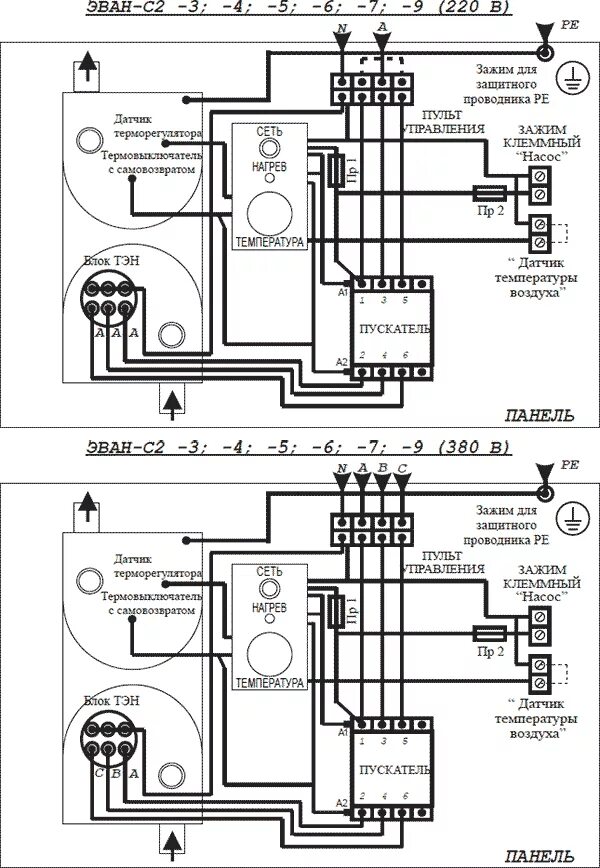Подключение циркуляционного насоса к электронагревателю эвпм 6 Котел подключить сети