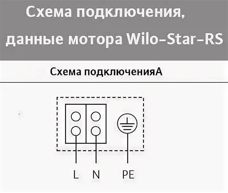 Подключение циркуляционного насоса wilo Схема соединения насоса wilo