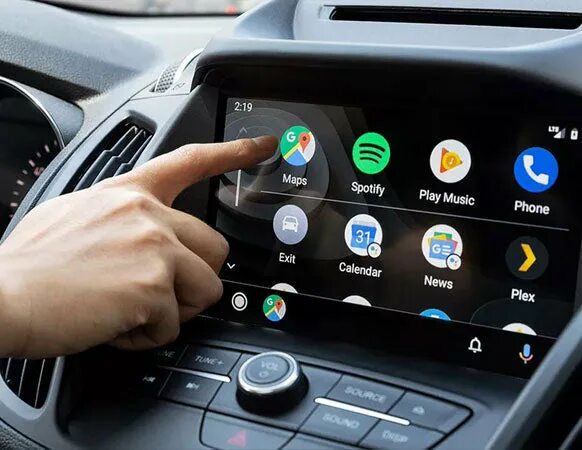 Подключение телефона android auto Wireless Adapter for Android Auto ™