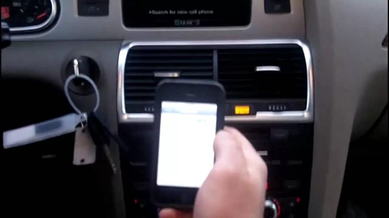 Подключение телефона audi How to Pair Bluetooth to Audi MMI - YouTube