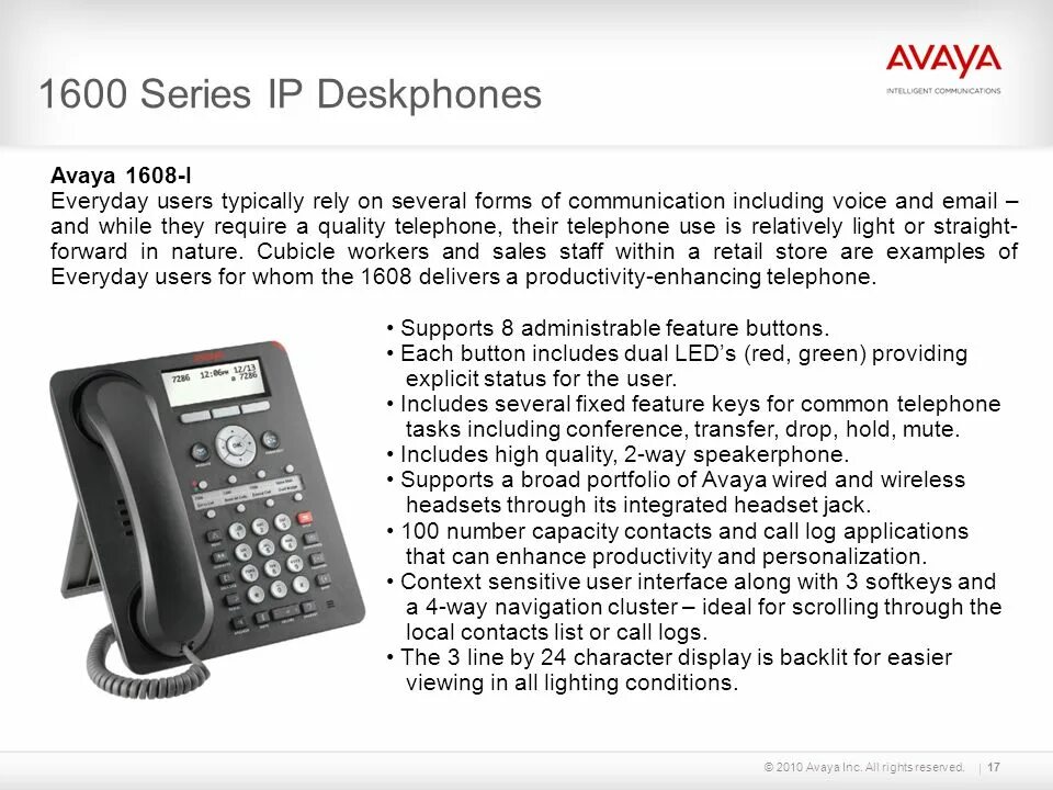 Подключение телефона avaya Avaya Phones Цифровые телефоны серии 14хх Цифровые телефоны серии 24хх - ppt dow